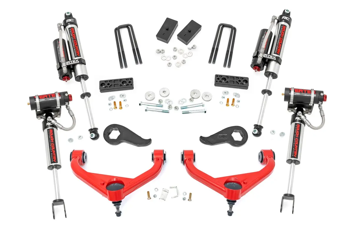95850Red  -  3 Inch Lift Kit - Vertex - Chevy/Gmc 2500Hd/3500Hd (20-25) 1