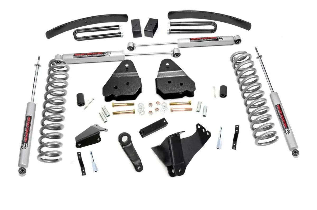 593.20  -  6 Inch Lift Kit - Diesel - Ford F-250/F-350 Super Duty 4Wd (2005-2007) 1