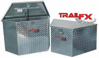 201341  -  Trailer Tongue Sgl Lid Dia Tread Bright Pol 16 Gauge Alum 34X18x21 1