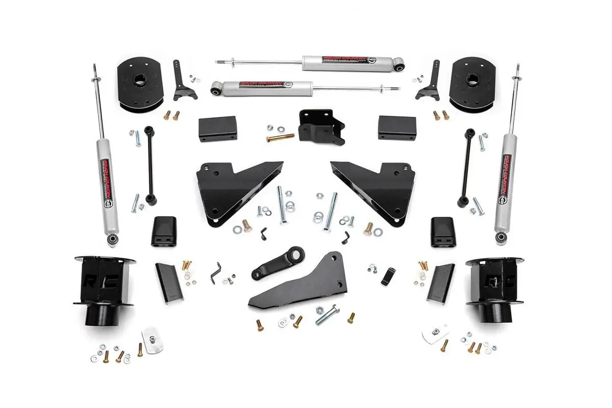500-70-76.20  -  4 Inch Lift Kit - Rear Springs - Ford F-100 4Wd (1970-1976) 1