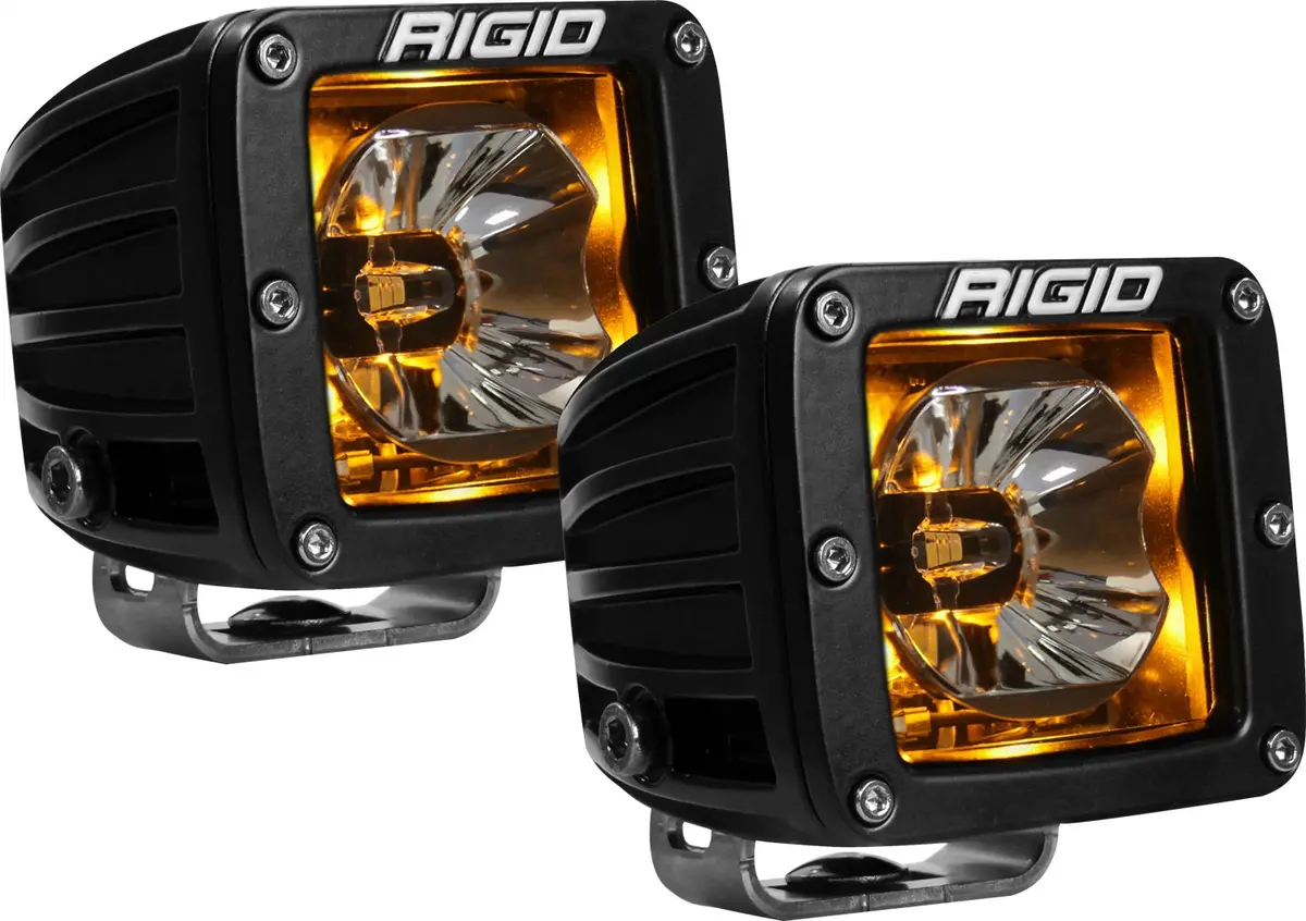 Radiance Pod With Amber Backlight, Surface Mount, Black Housing , Pair 1