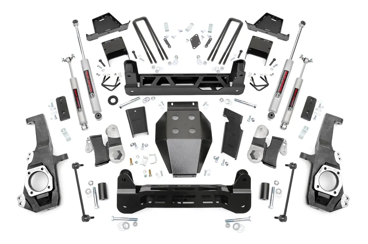 10130A  -  7 Inch Lift Kit - Ntd - Chevy/Gmc 2500Hd/3500Hd 4Wd (20-25) 1