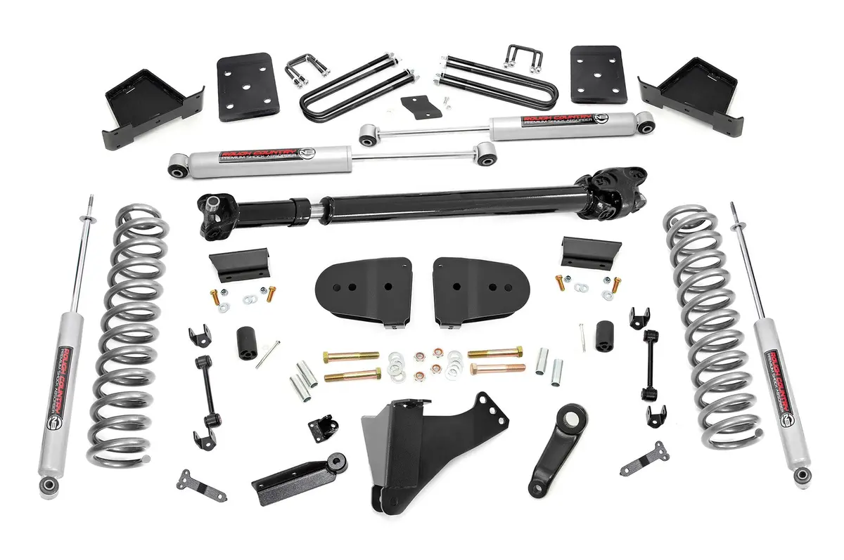 43831  -  6 Inch Lift Kit - Diesel - Ovld - D/S - Ford F-250/F-350 Super Duty (23-25) 1