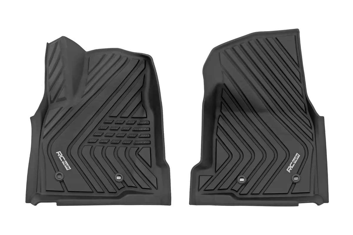 Ff-7122  -  Flex Fit Floor Mats - Front - Crew - Toyota Tacoma 2Wd/4Wd (2024-2025) 1