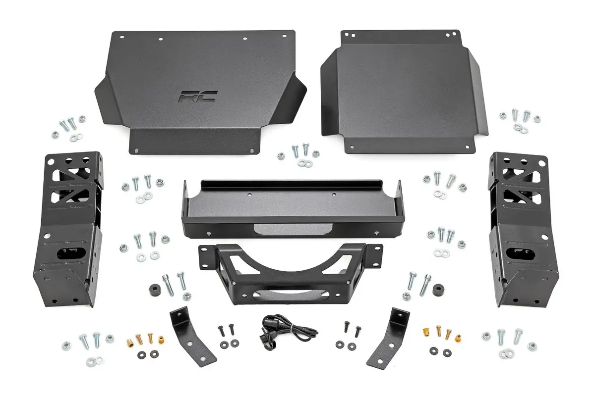 72011  -  Hidden Winch Mount - Toyota Tacoma 2Wd/4Wd (2024-2025) 1