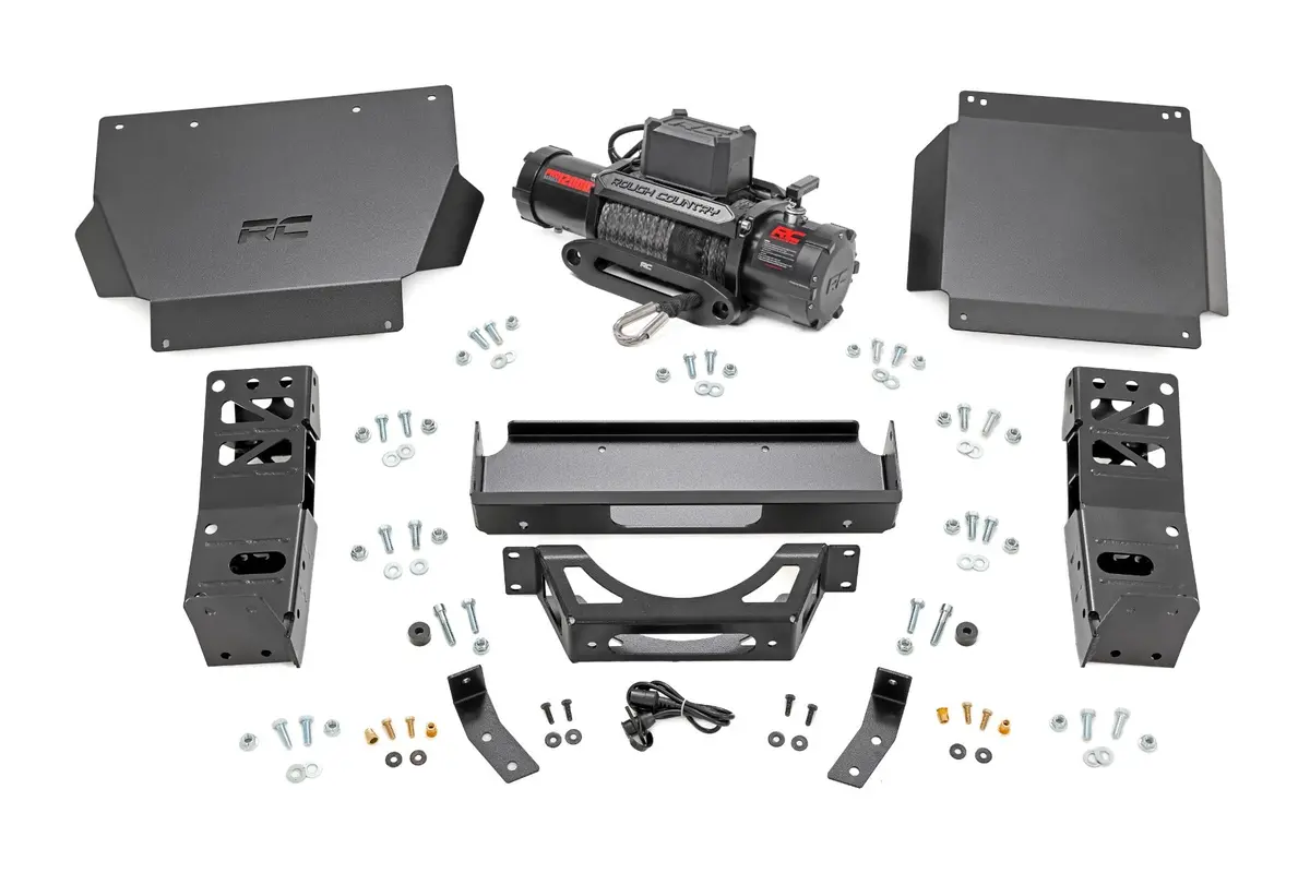72013  -  Hidden Winch Mount - 12000S - Toyota Tacoma 2Wd/4Wd (2024-2025) 1