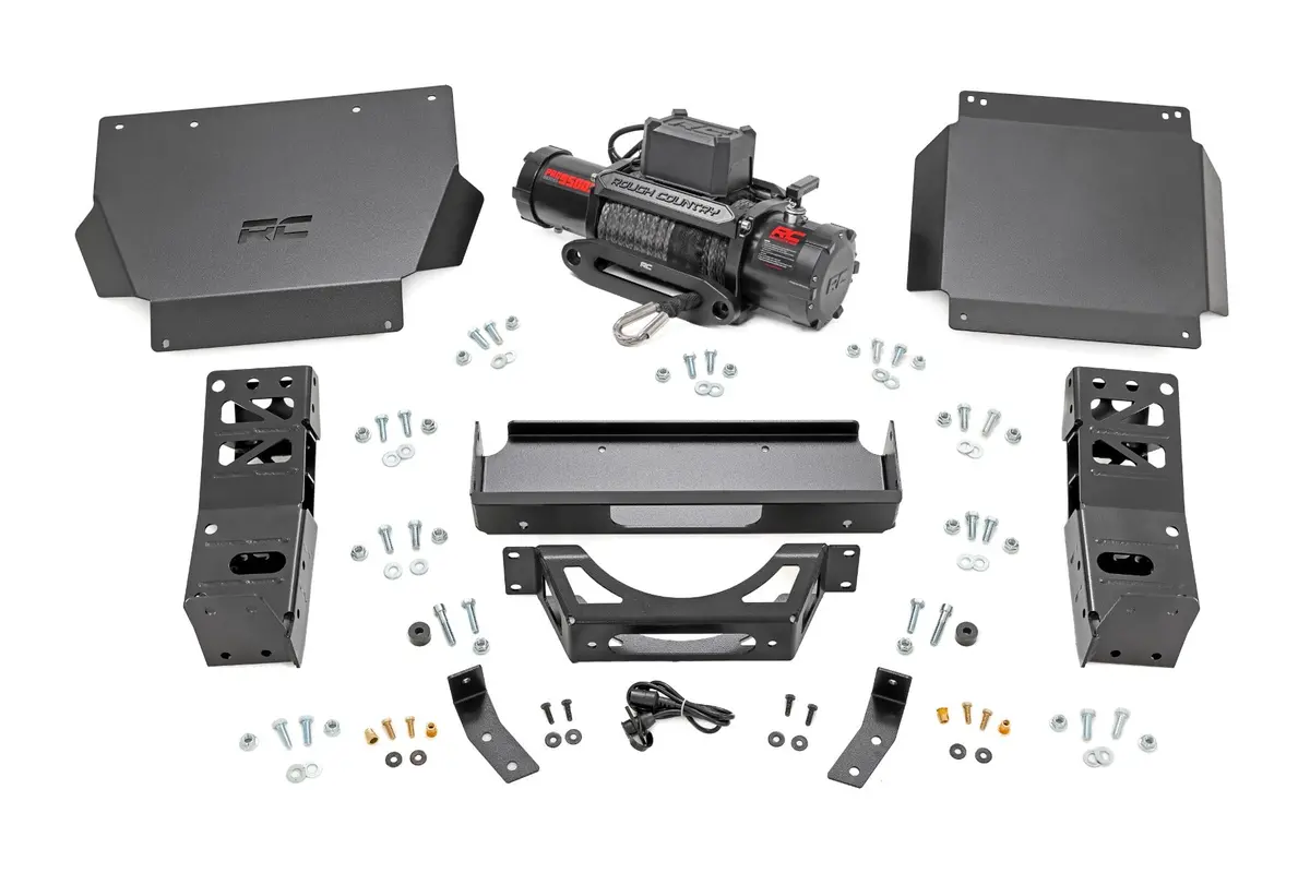 72012  -  Hidden Winch Mount - 9500S - Toyota Tacoma 2Wd/4Wd (2024-2025) 1