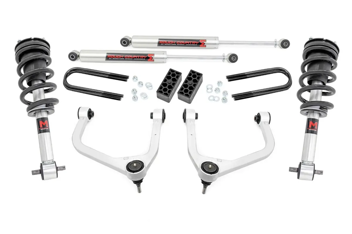 110440  -  3.5 Inch Lift Kit - M1 Struts/M1 - Chevy Silverado 1500 2Wd/4Wd (2025) 1