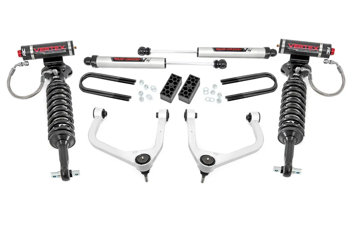 110457  -  3.5 Inch Lift Kit - Vertex/V2 - Chevy Silverado 1500 2Wd/4Wd (2025) 1