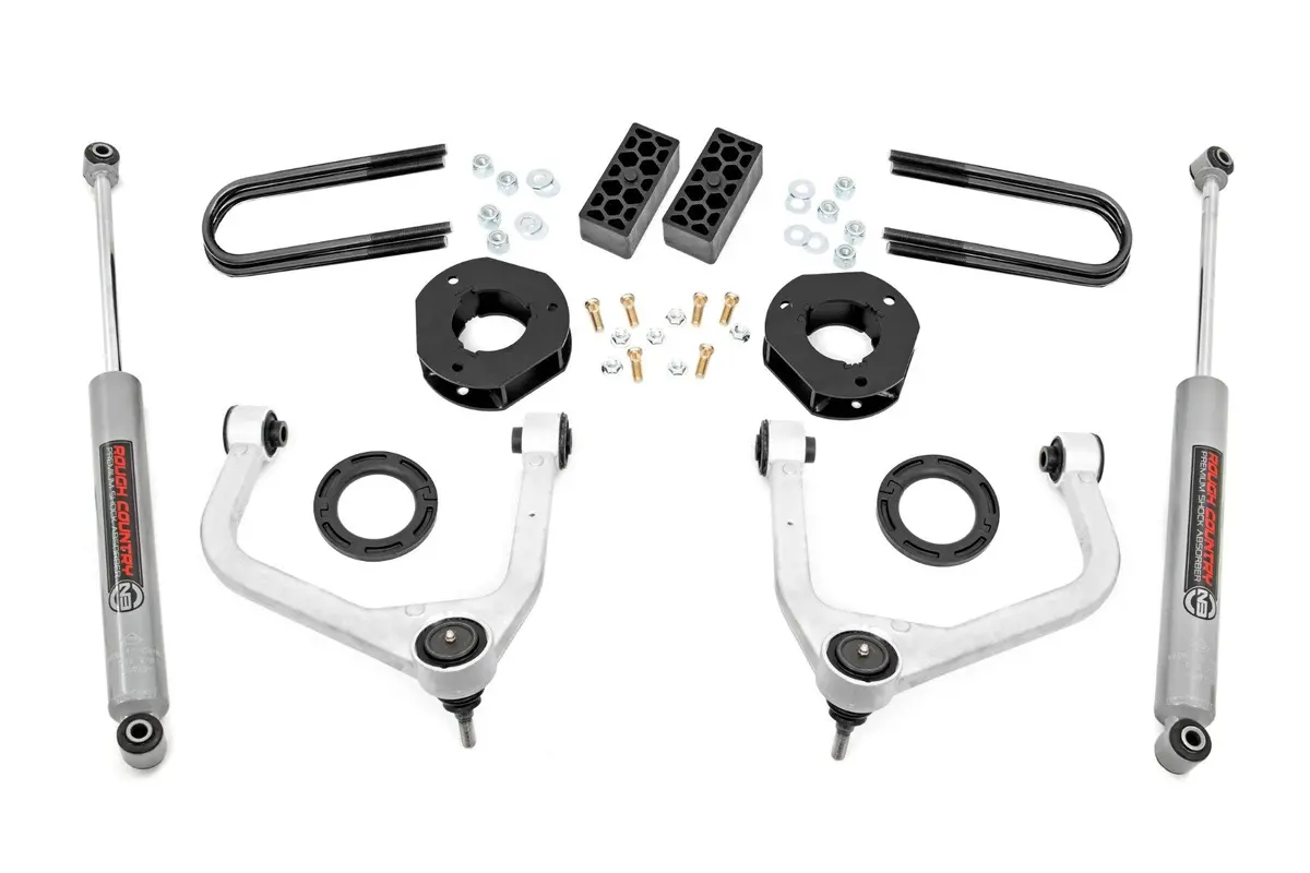 110430  -  3.5 Inch Lift Kit - Chevy Silverado 1500 2Wd/4Wd (2025) 1