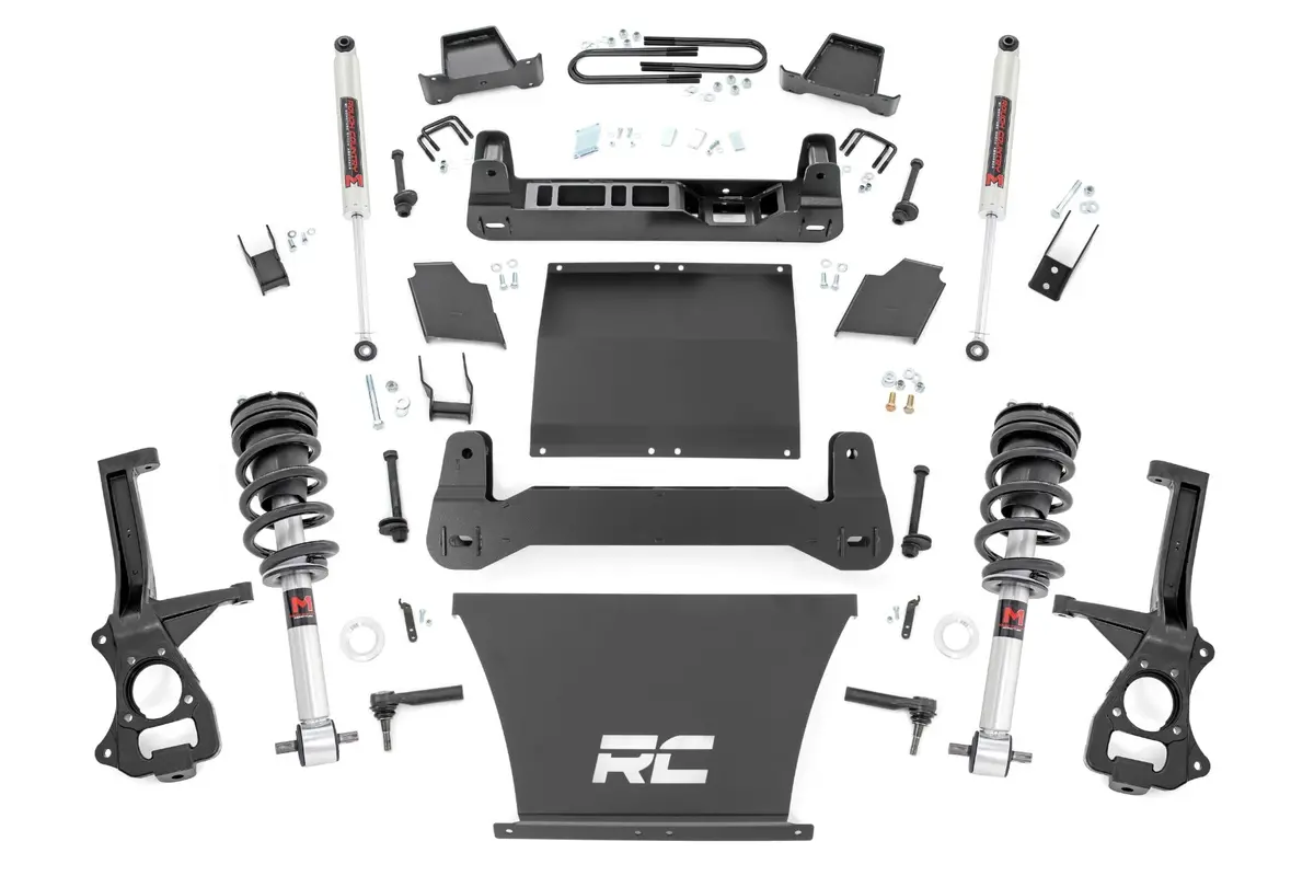 110040  -  6 Inch Lift Kit - M1 Struts/M1 - Chevy Silverado 1500 4Wd (2025) 1