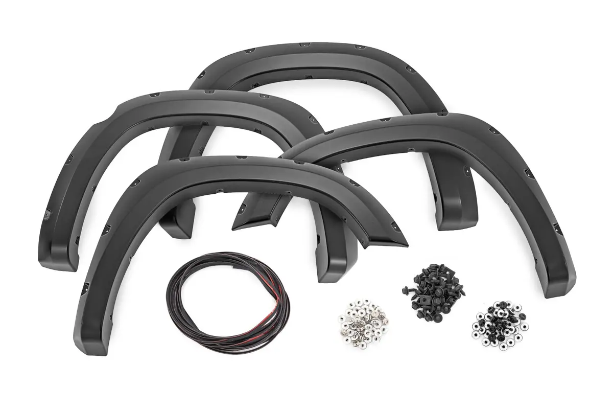 F-D319205-Rcgb  -  Pocket Fender Flares - Gloss Black - Ram 1500 2Wd/4Wd (2025) 1