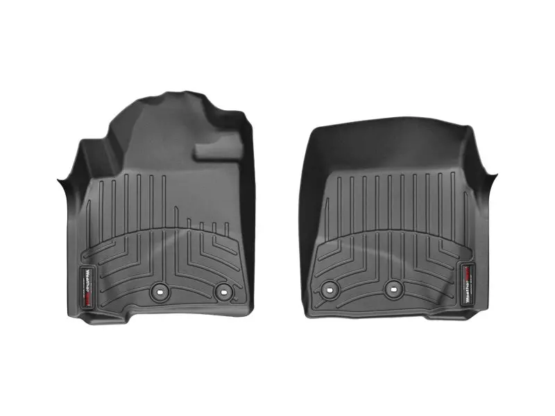 Weathertech 12-13 Toyota Land Cruiser Front Floorliner - Black 1