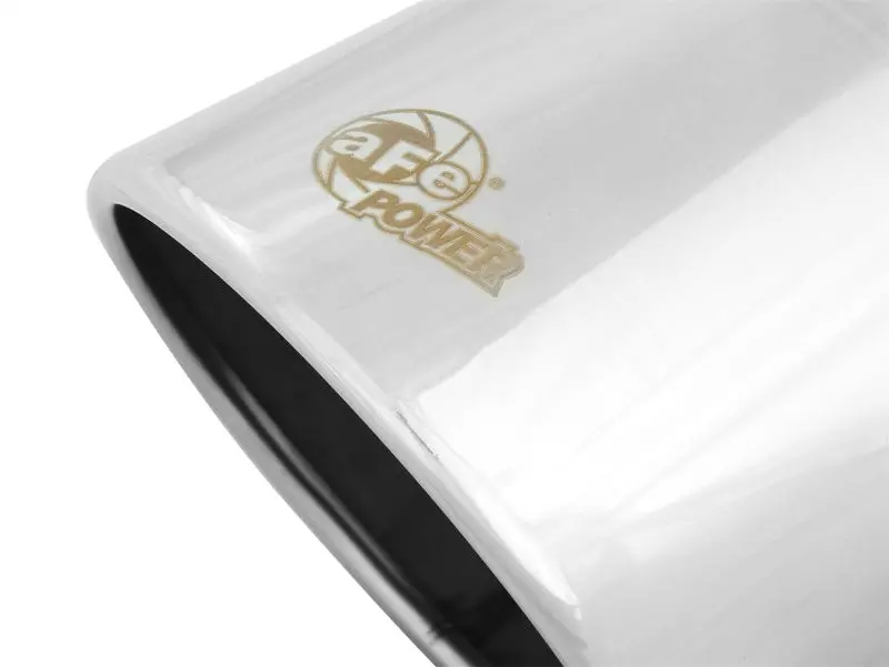 Afe Diesel Exhaust Tip Bolt On Polished 4In Inlet X 6In Outlet X 12In Length 2