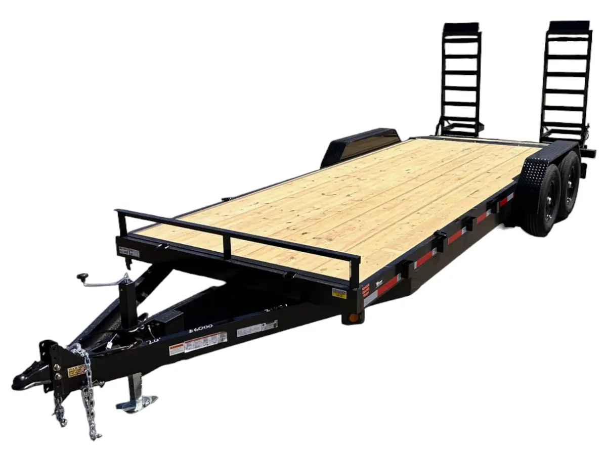 Equipment Hauler Trailer 20Ft With 14K Weight Rating By Quality Steel And Aluminum - Model 8320Eh14k 1