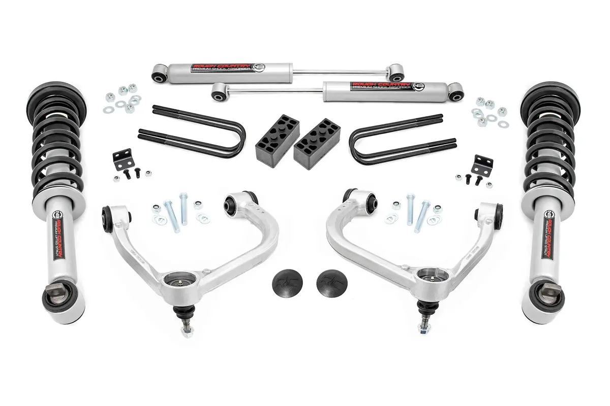 41431  -  3 Inch Lift Kit - Forged Uca - N3 Struts - Ford F-150 4Wd (2021-2025) 1