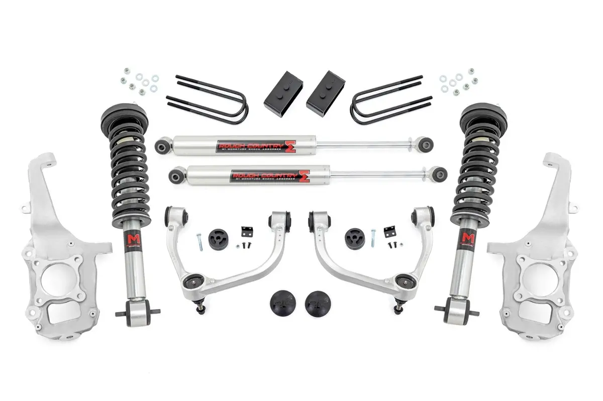 41840  -  4 Inch Lift Kit - Forged Uca - M1/M1 - No Cut - Ford F-150 4Wd (2021-2024) 1