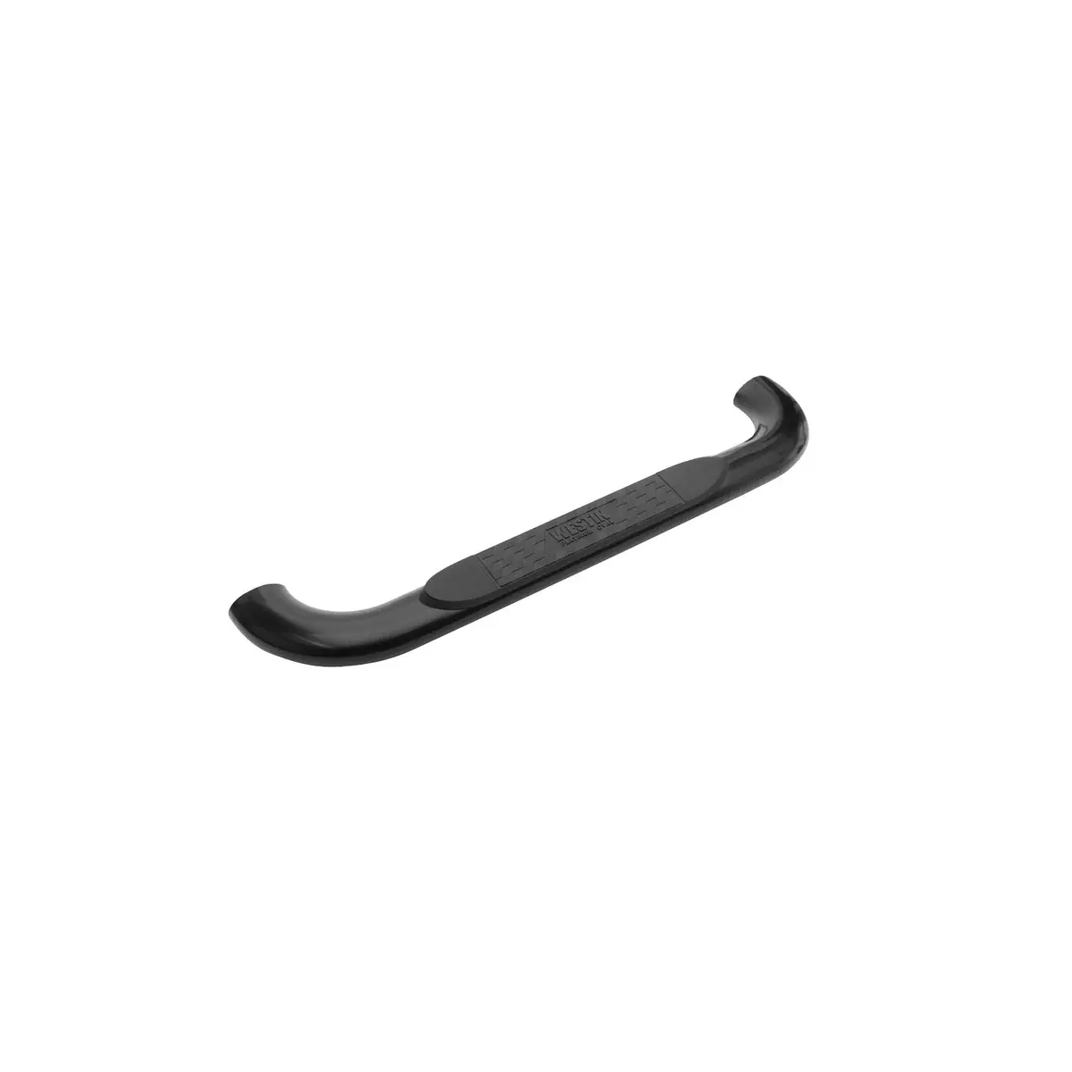21-3845  -  Platinum 4 Oval Nerf Step Bars; Black; Steel; Mount Kit Included; Body Mount; 1