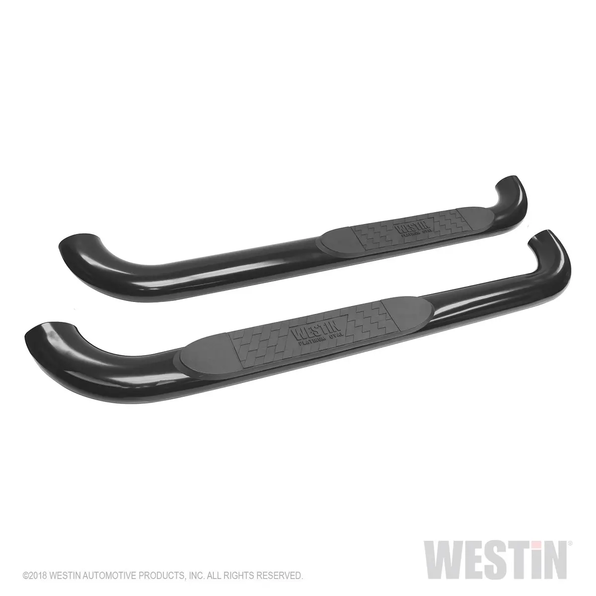 21-3925  -  Platinum 4 Oval Nerf Step Bars 1