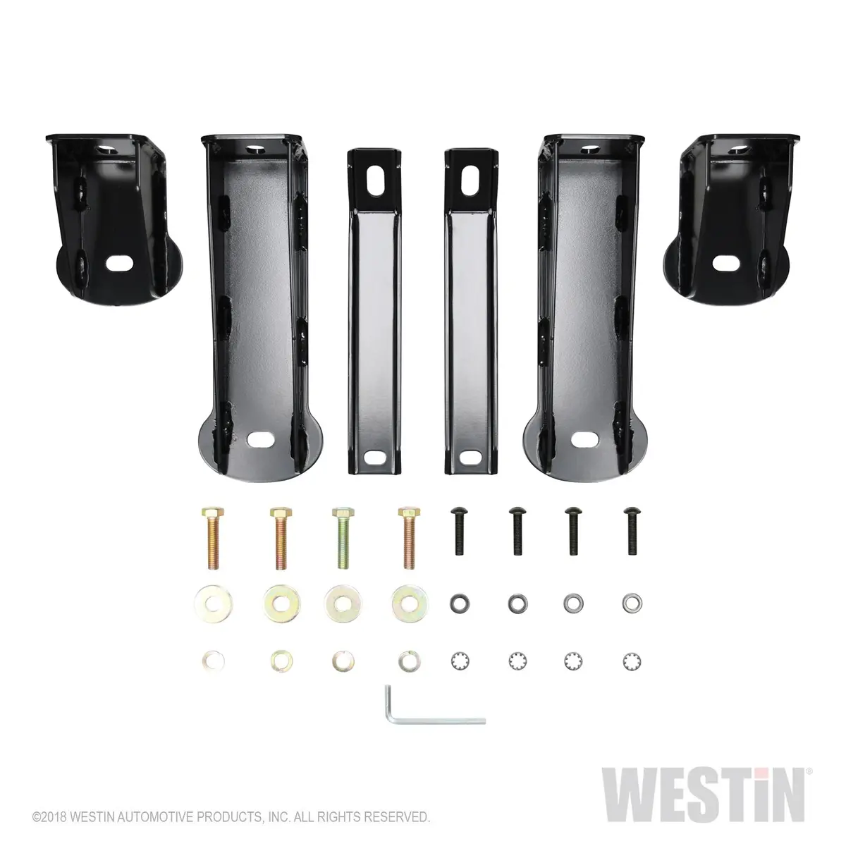 21-4130  -  Platinum 4 Oval Nerf Step Bars; Stainless Steel; For Double Cab; 1