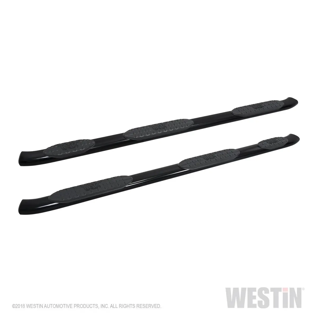 21-534685  -  Pro Traxx 5 Oval Wheel To Wheel Nerf Step Bars; Black; W/Mount Kit; 1