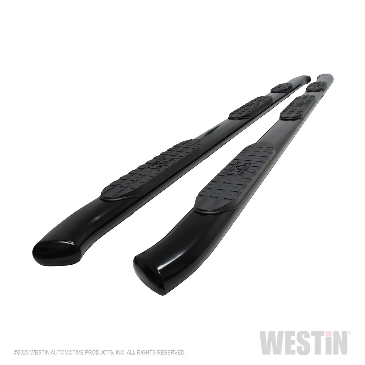 21-534755  -  Pro Traxx 5 Oval Wheel To Wheel Nerf Step Bars; Black; 1