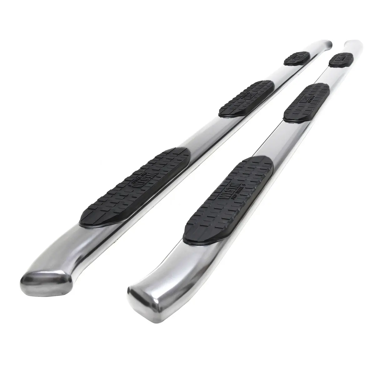 21-534770  -  Pro Traxx 5 Oval Wheel To Wheel Nerf Step Bars; Stainless Steel; 1