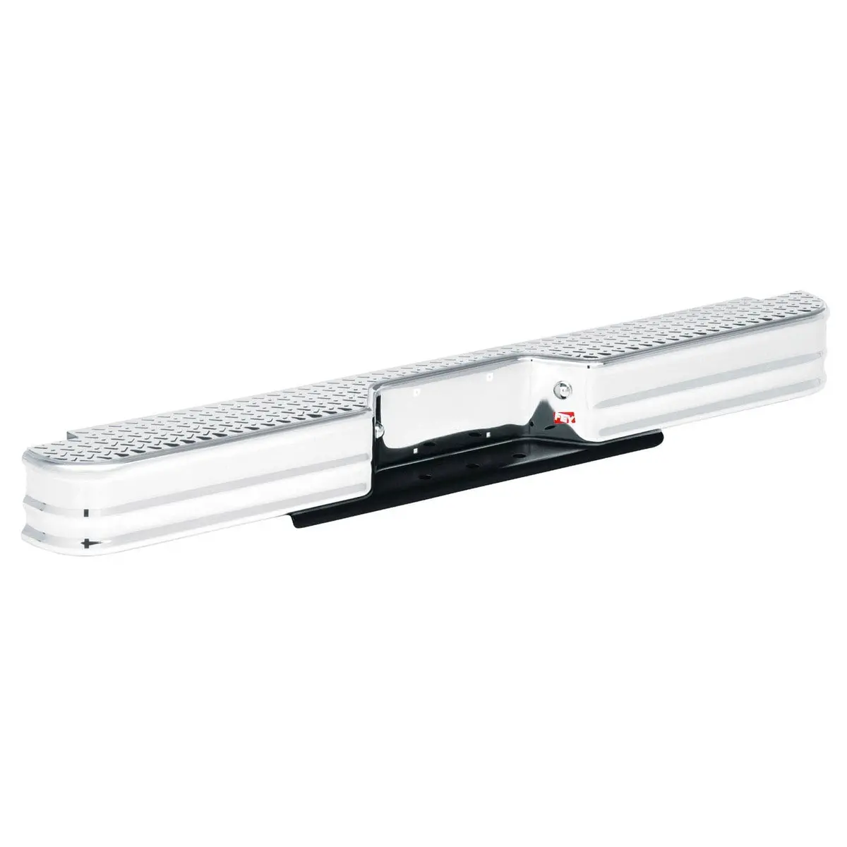 21000  -  Diamondstep Universal Rear Bumper; Chrome; Mount Kit Required; 1