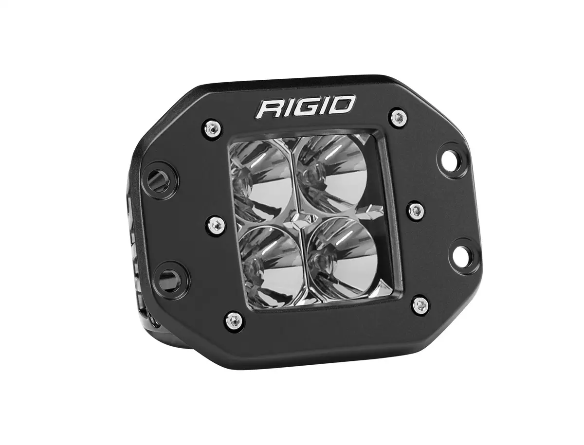 D-Series Pro Led Light, Flood Optic, Flush Mount, Single 1