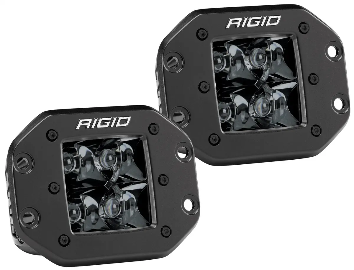 D-Series Pro Midnight Edition, Spot Optic, Flush Mount, Single 1