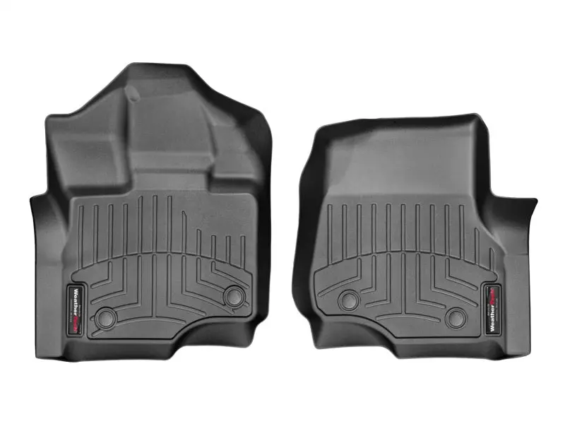 Weathertech 2015+ Ford F-150 Supercrew/Supercab Front Floorliner - Black 1