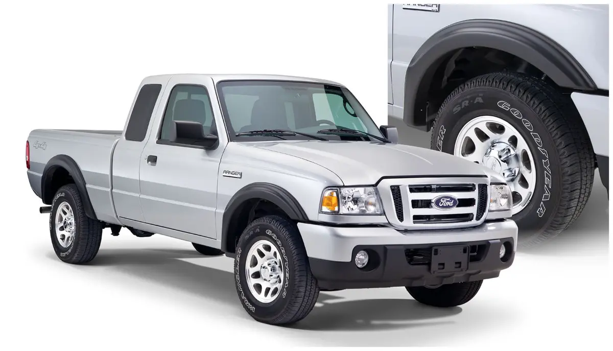21912-02  -  Oe Style Fender Flares Black Smooth Finish 4-Piece Set 1