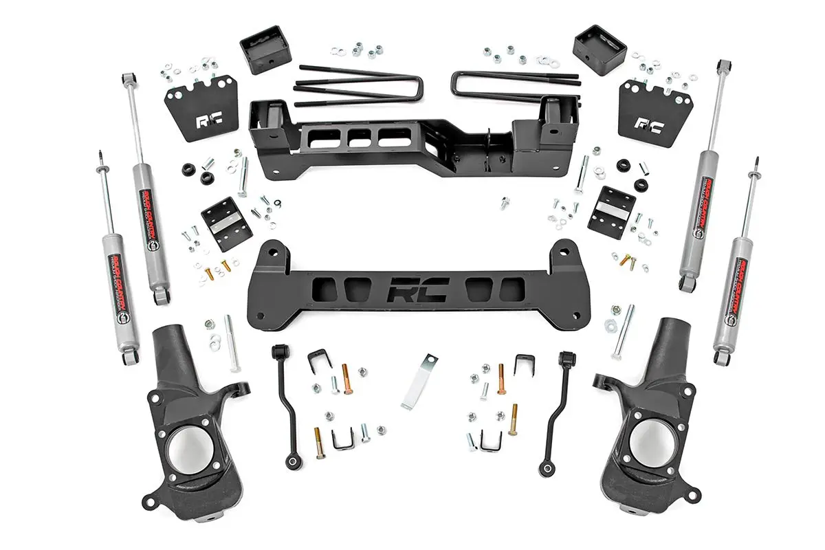 220N3a  -  6 Inch Lift Kit - Chevy Silverado & Gmc Sierra 2500Hd 2Wd (2001-2010) 1