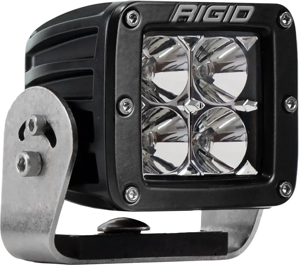D-Series Pro Led Light, Flood Optic, Heavy Duty, Black Housing, Single 1