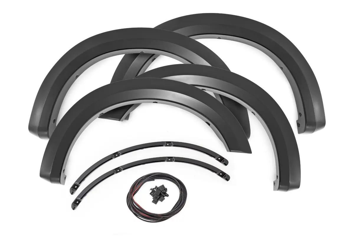 S-F20231-Rcgb  -  Sport Fender Flares - Gloss Black - Ford F-250/F-350 Super Duty (23-25) 1