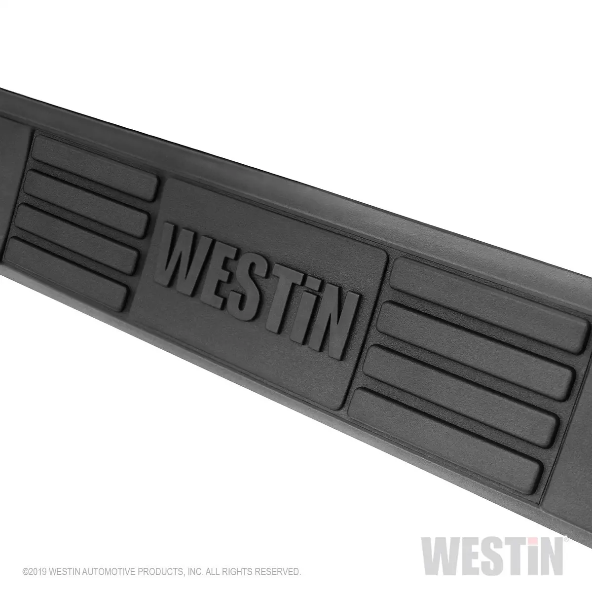 23-4120  -  E-Series 3 Round Nerf Step Bars; Polished Stainless Steel; 1