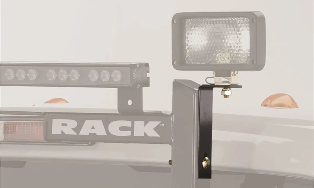 Sport Light Bracket; Pair; L Bracket Kit; Backrack And Safety Rack ; 1