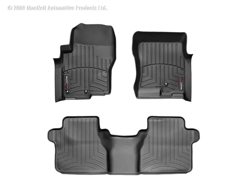 Wt Floorliner - Rear - Blk 1