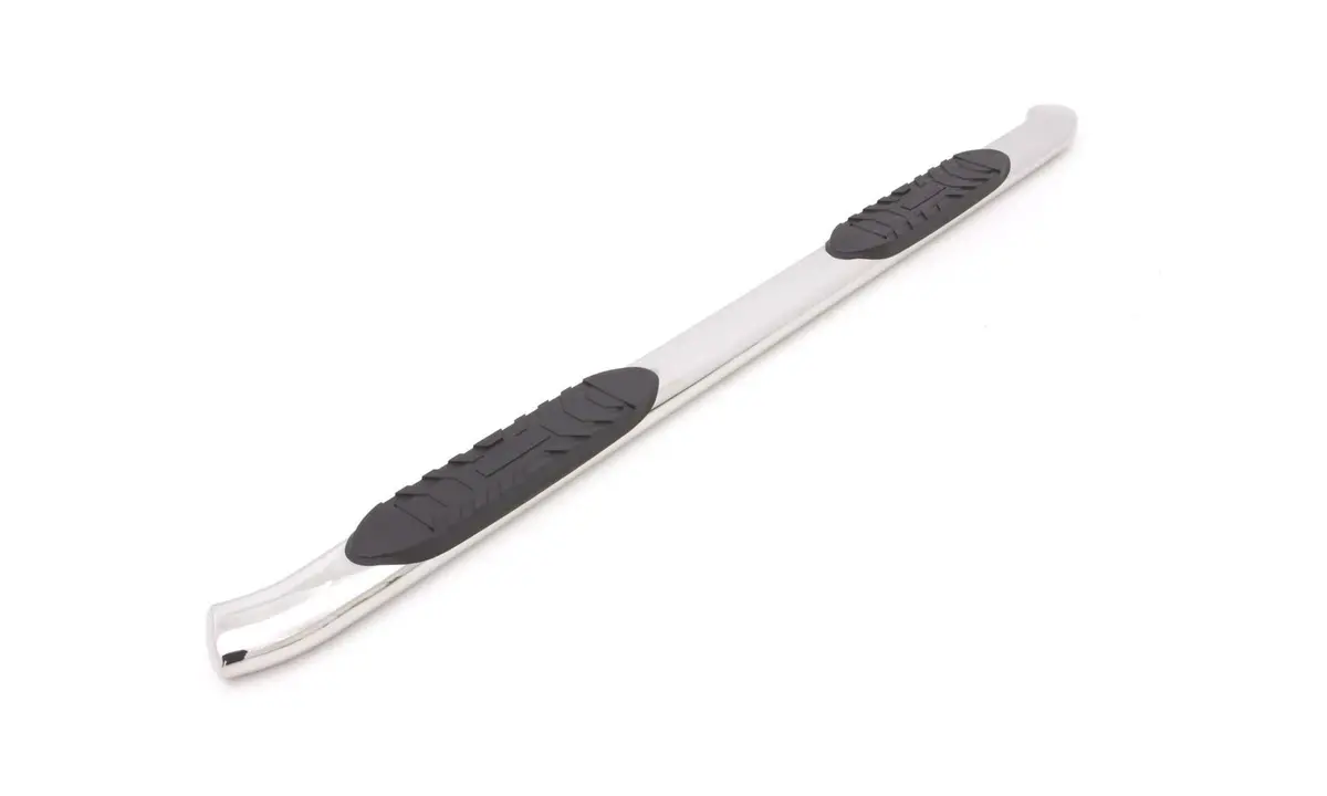 5 In Curved Oval Nerf Bars; Stainless Steel; Polished 1