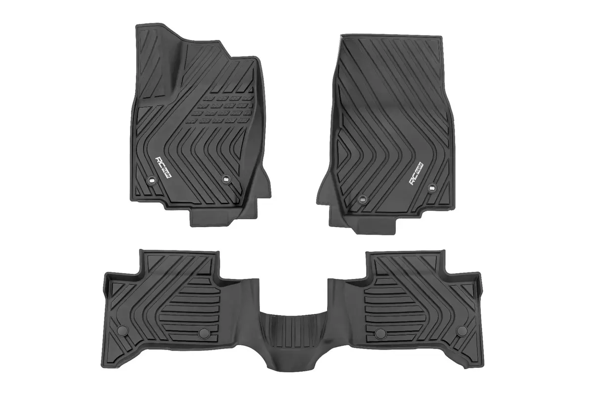 Ff-71618  -  Flex-Fit Floor Mats - Fr & Rr - Toyota Land Cruiser 4Wd (2024-2025) 1