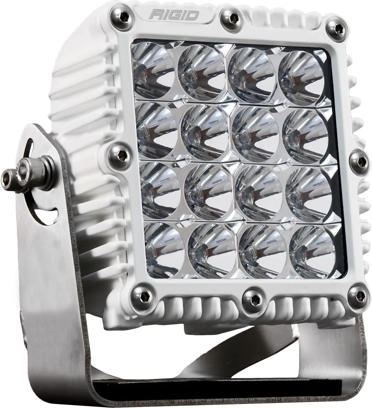 Q-Series Pro Led Light, Flood Optic, White Housing, Single 1