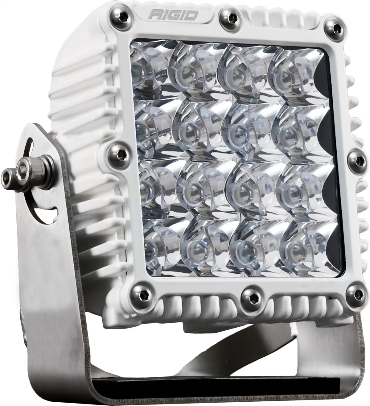Q-Series Pro Led Light, Spot Optic, White Housing, Single 1