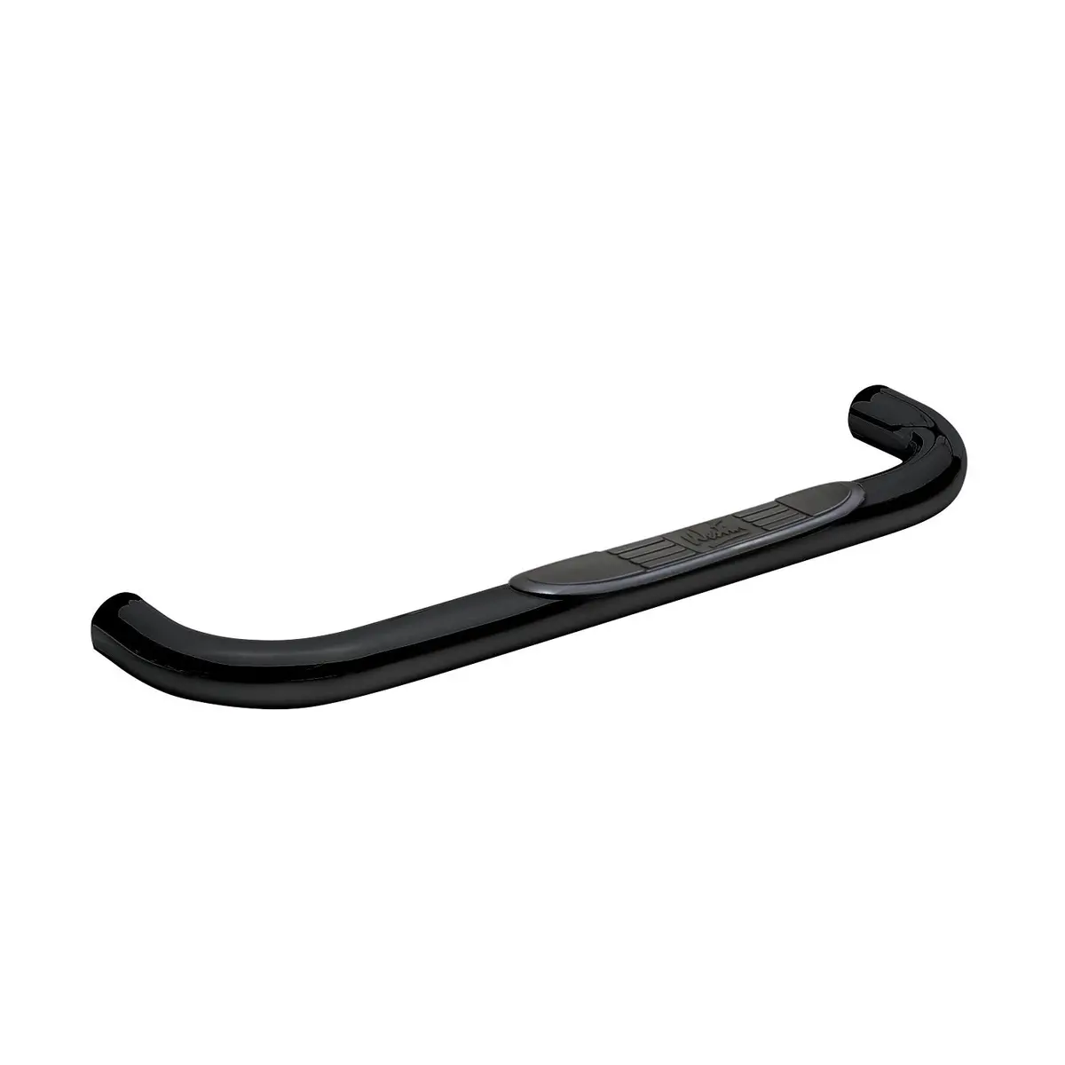 25-1325  -  Signature 3 Round Step Bar; Single Step Pad; Black; Steel; Mount Kit Included; 1