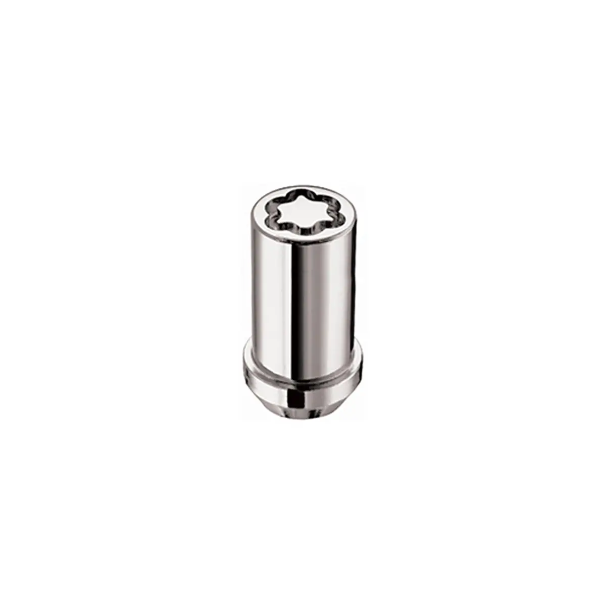 25110  -  Tuner Style Cone Seat Wheel Locks-Chrome 1