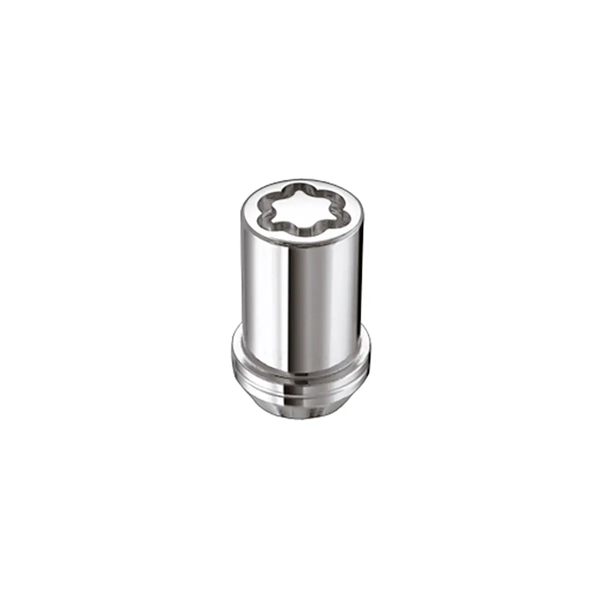 25257  -  Tuner Style Cone Seat Wheel Locks-Chrome 1
