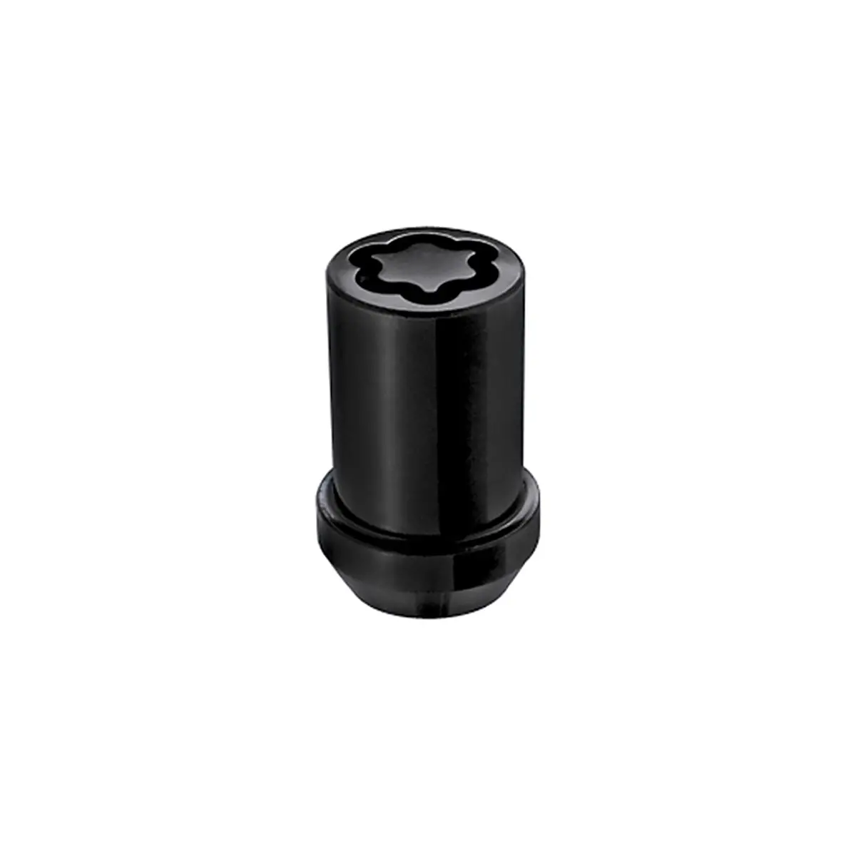 25354  -  Tuner Style Cone Seat Wheel Locks-Black 1