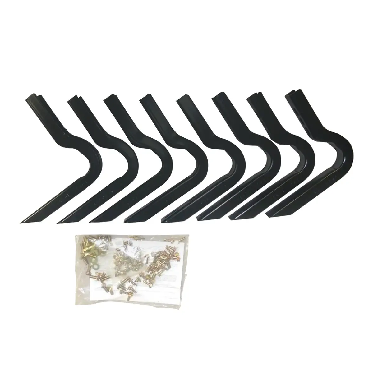 27-1025  -  Running Board Mount Kit; Black Finish; 1