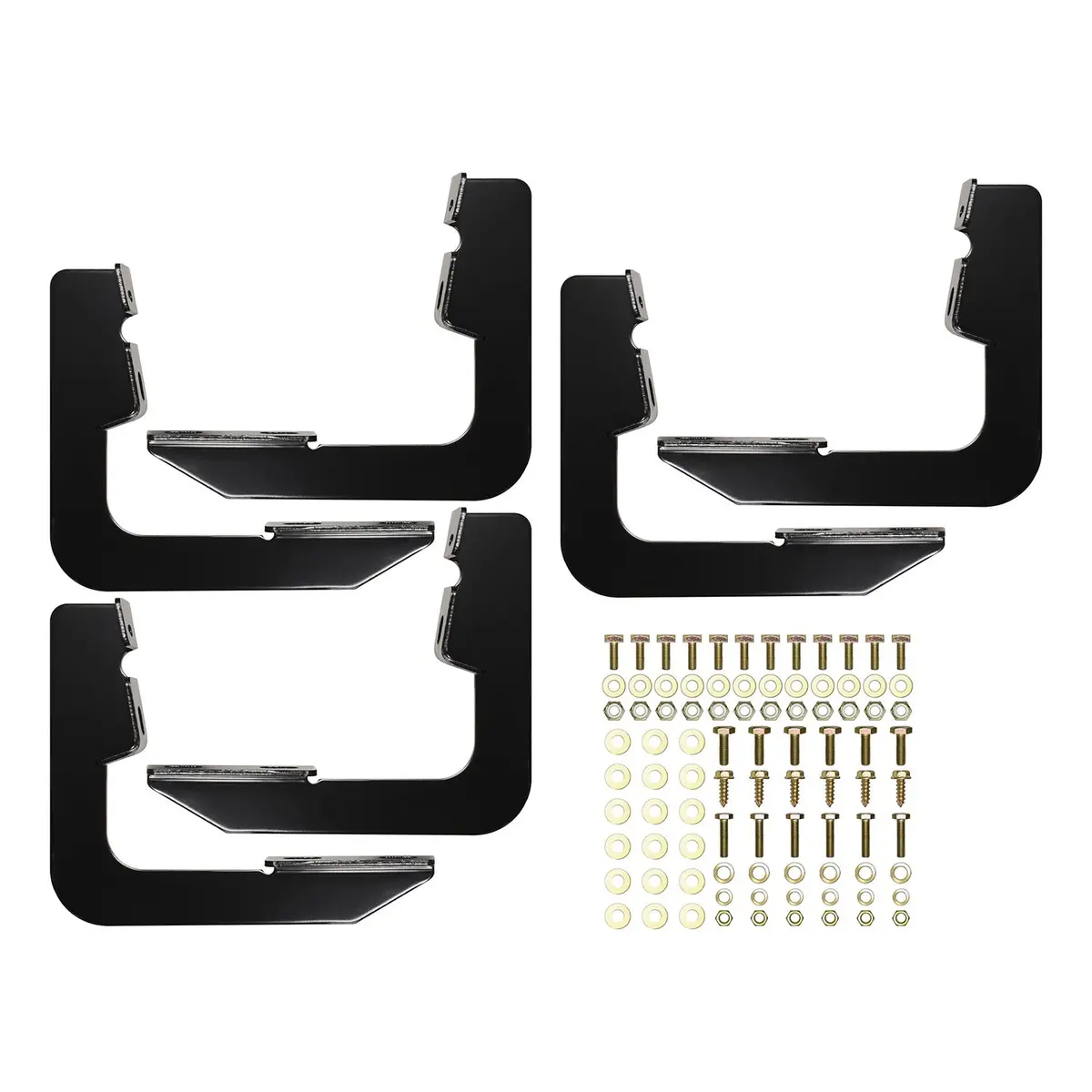 27-1355  -  Running Board Mount Kit; Black Finish; 1