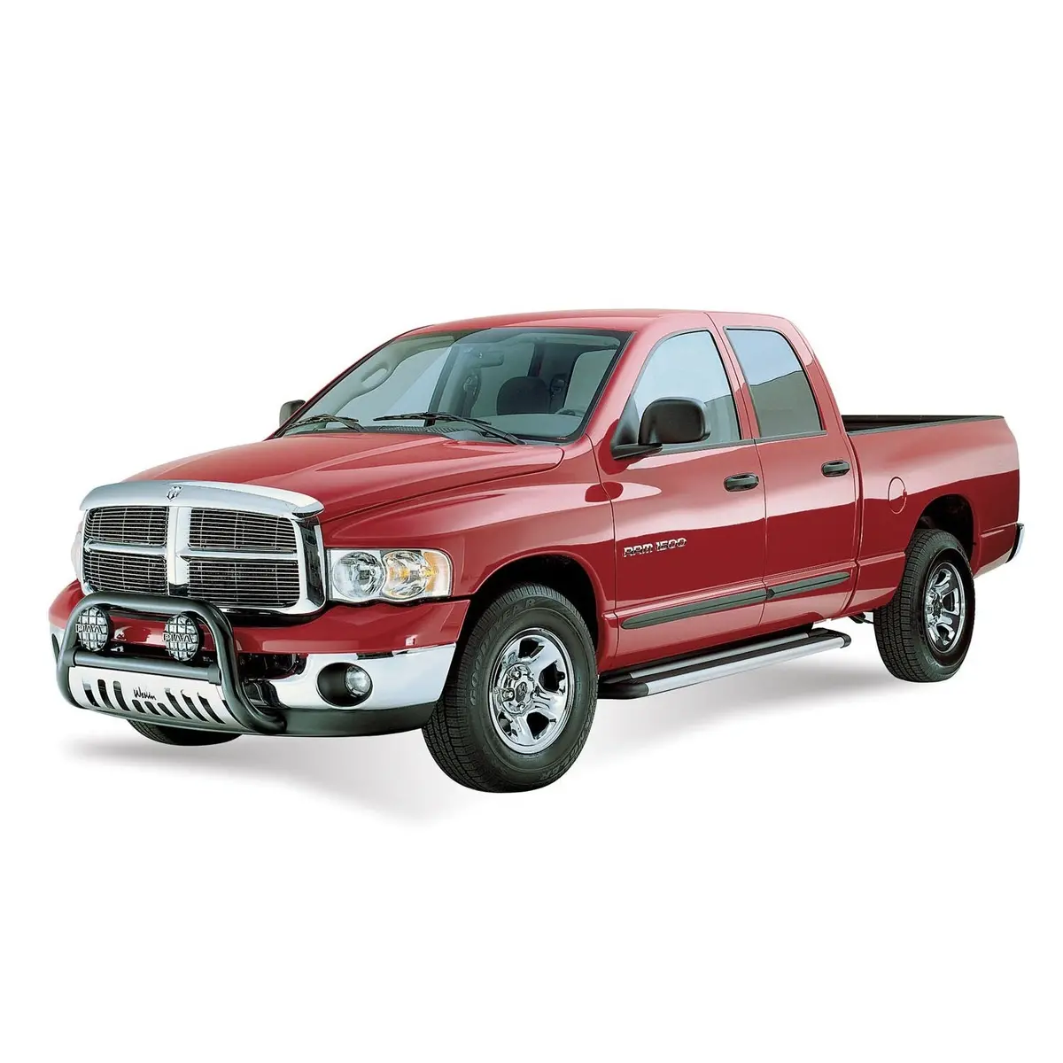 27-1375  -  Running Board Mount Kit; Black Finish; For Mega Cab; 1