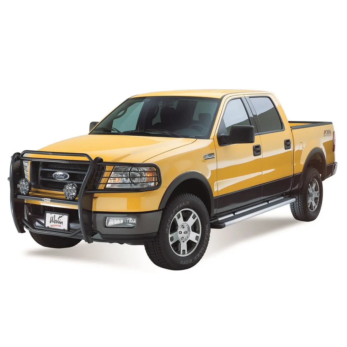 27-1535  -  Running Board Mount Kit; No Drilling Required; Black Finish; For Super Crew Cab; 1